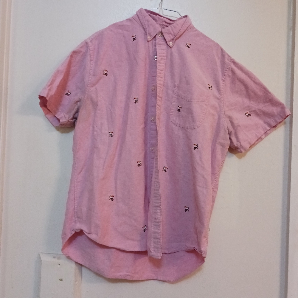 Gap Shirt Mens Toucan Bird Vacation Shirt Large
